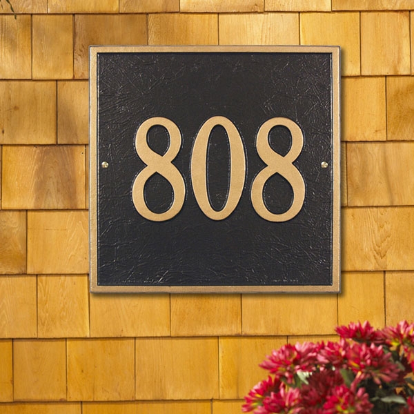 Image of Architectural Address Plaques