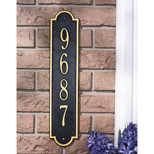 Image of Vertical Address Plaques